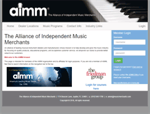 Tablet Screenshot of musicmerchants.com